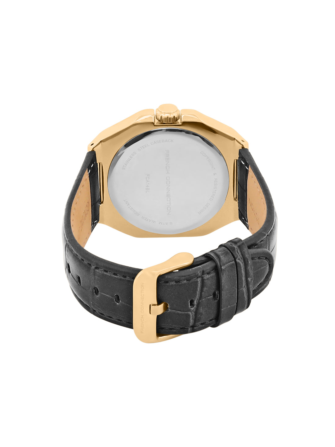 French Connection Automatic Silver Dial Men's Watch - FCA14BL