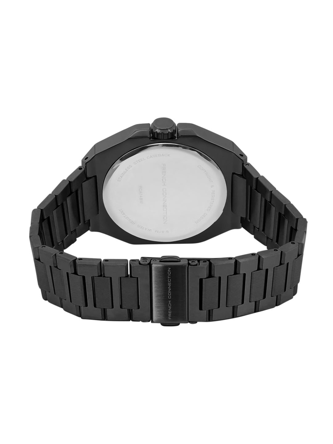 French Connection Automatic Silver Dial Men's Watch-FCA14BM