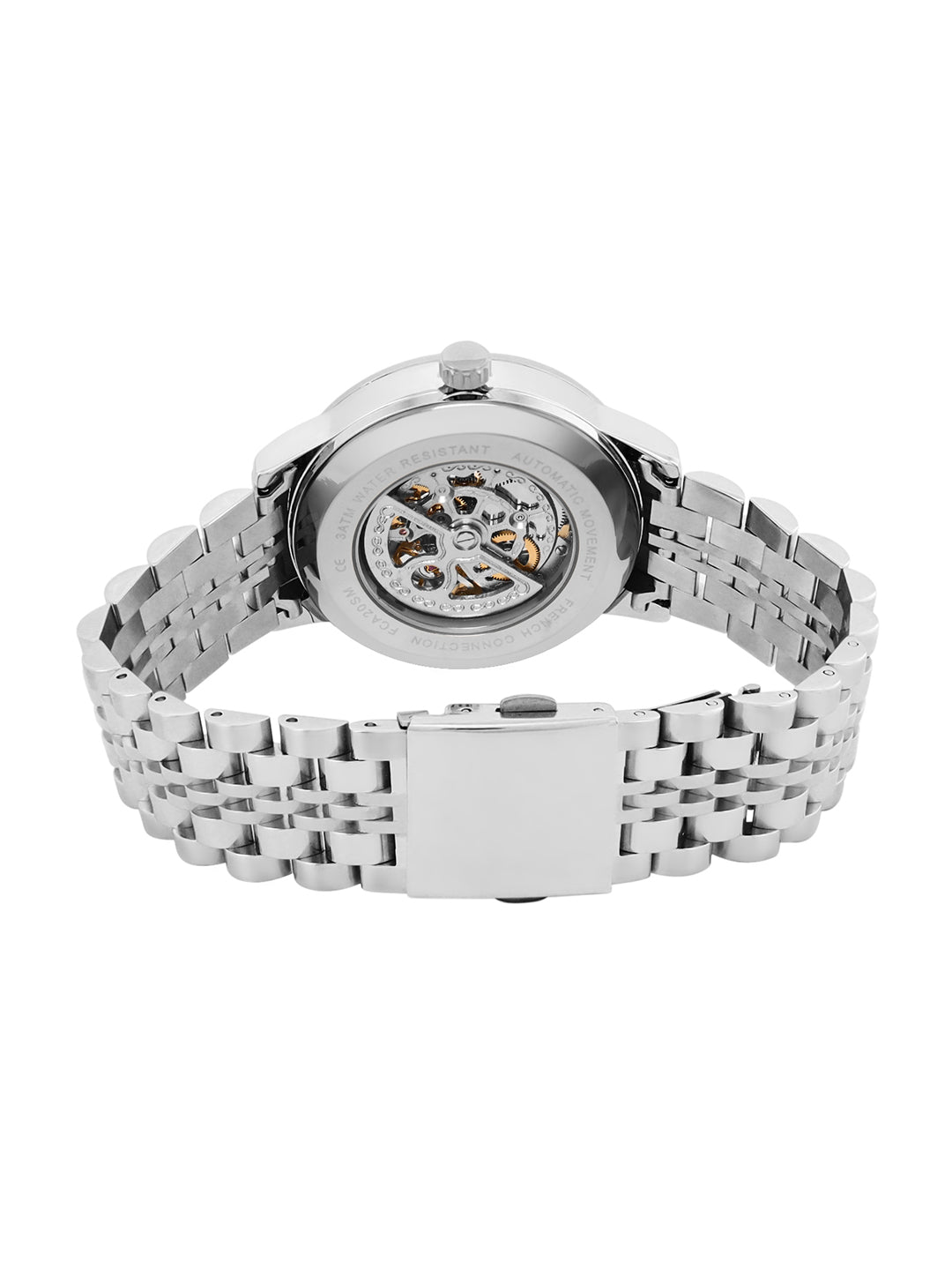 French Connection Men Automatic Black Dial Watch-FCA20SM