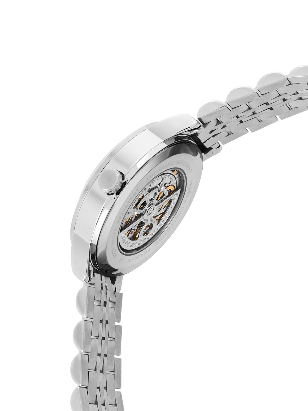 French Connection Men Automatic Black Dial Watch-FCA20SM