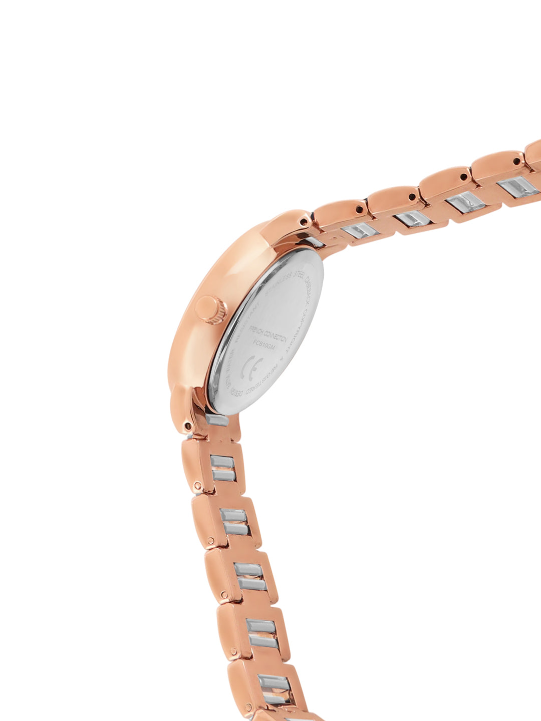 French Connection White Dial Analog Watch for Women's - FCB10GM