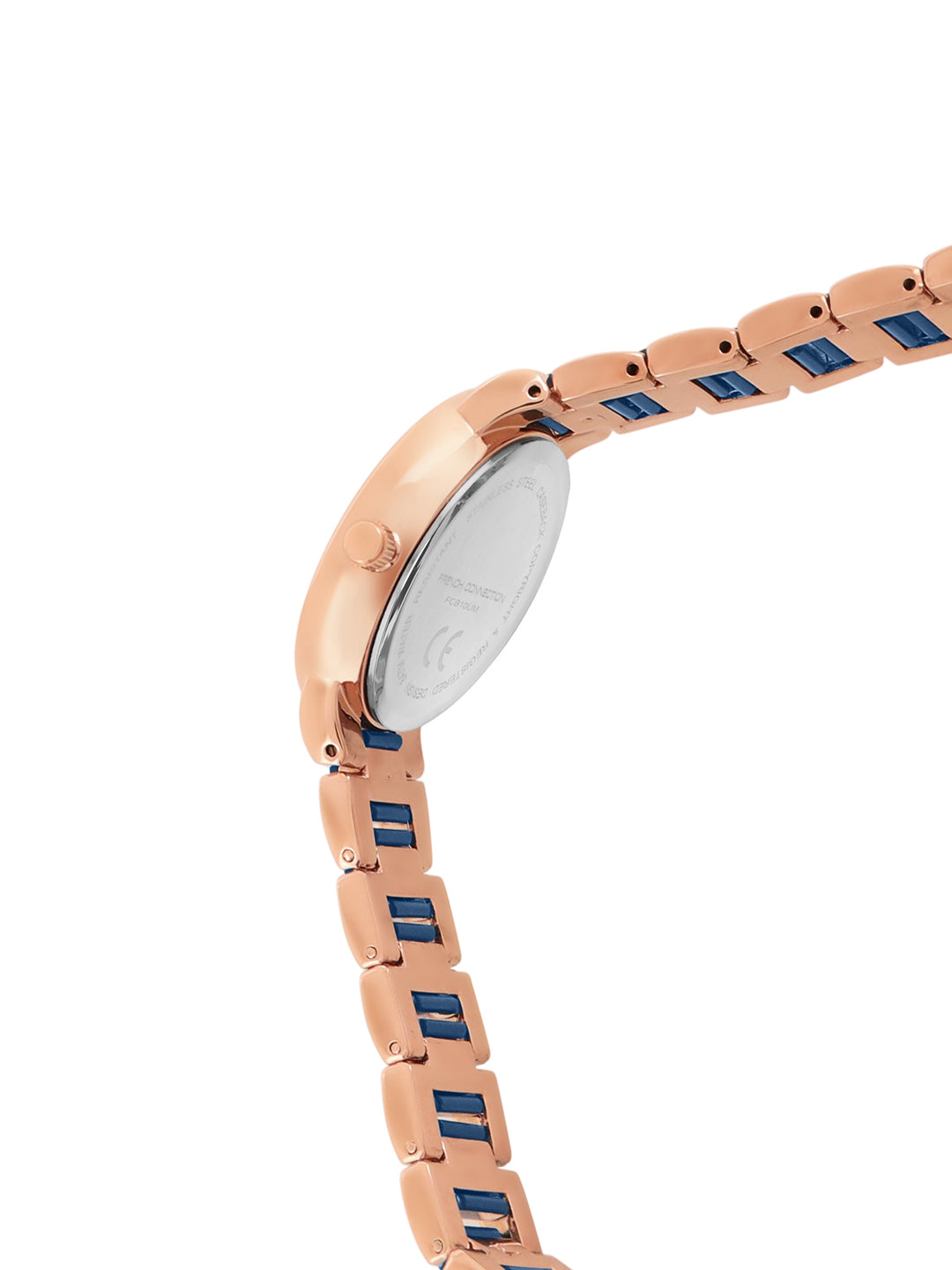 French Connection Blue Dial Analog Watch for Women's - FCB10UM