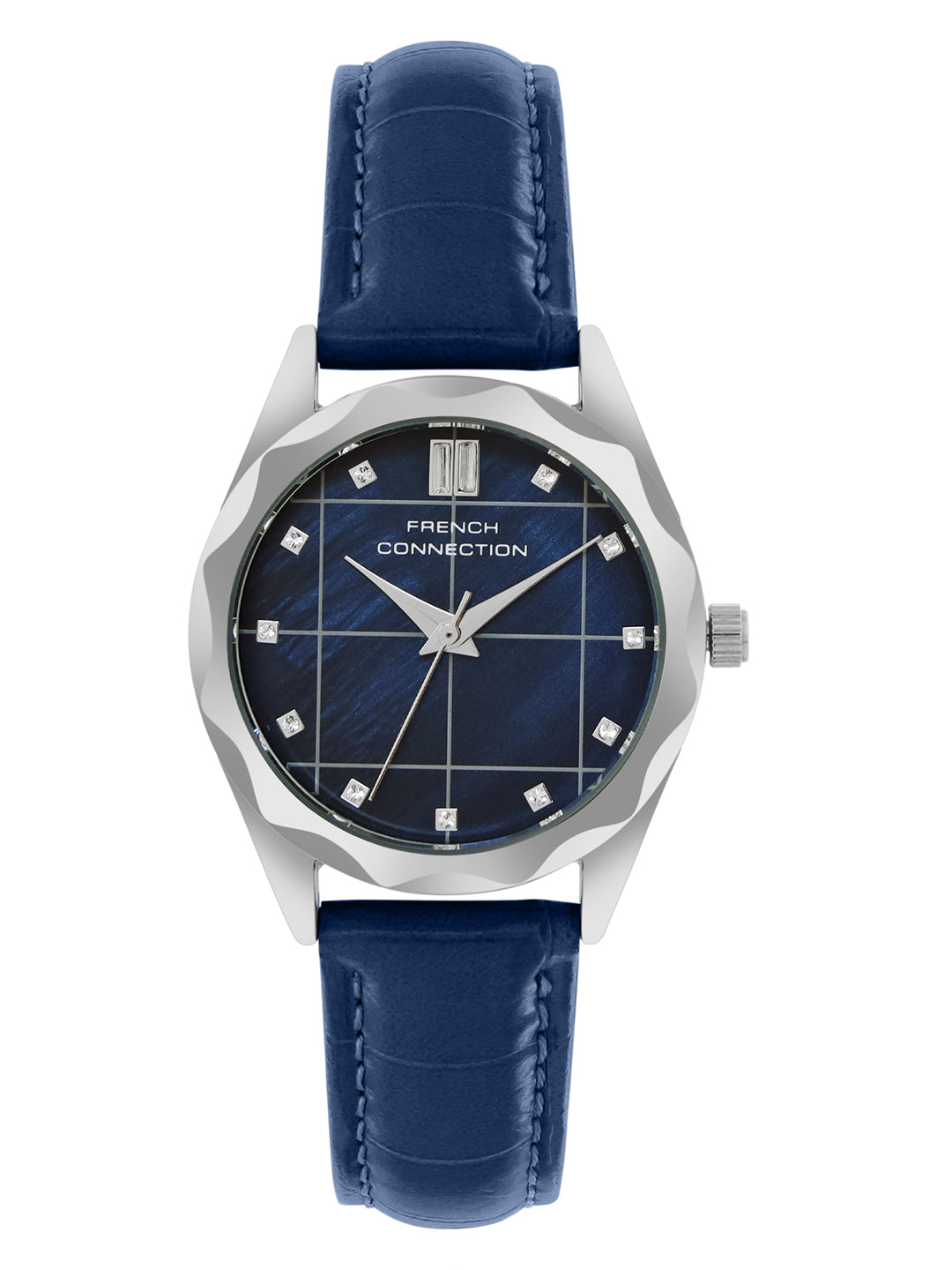 French Connection Blue Dial Analog Watch for Women's - FCB11UL
