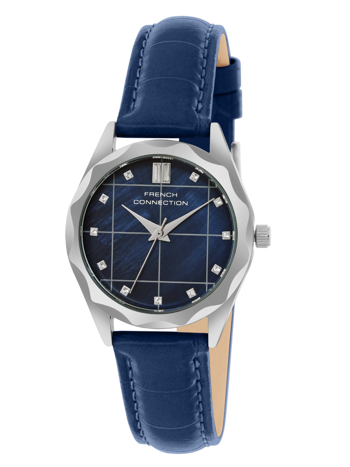 French Connection Blue Dial Analog Watch for Women's - FCB11UL