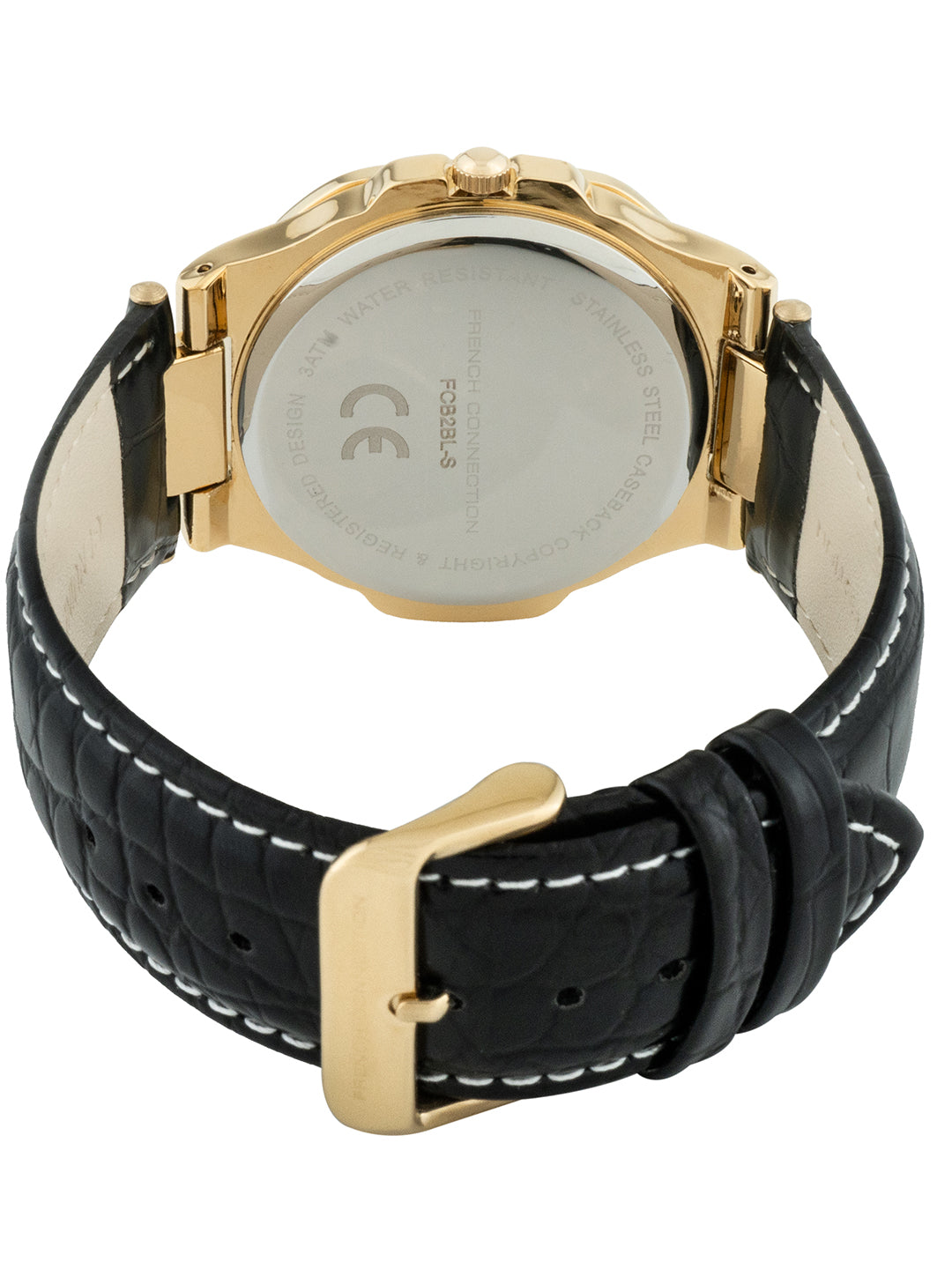 French Connection Iconic Hexagonal Silver Dial Men's Analogue Watch – FCB2BL-S