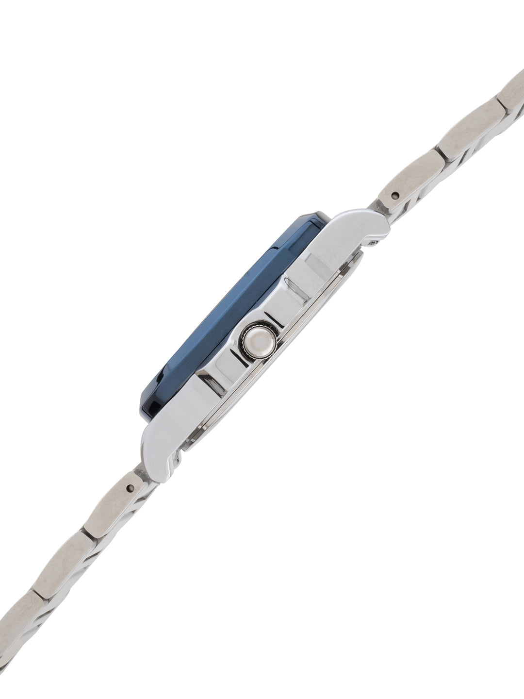 French Connection FCB2SM Men's Stainless Steel Analogue Watch with Silver Dial & Bracelet Strap