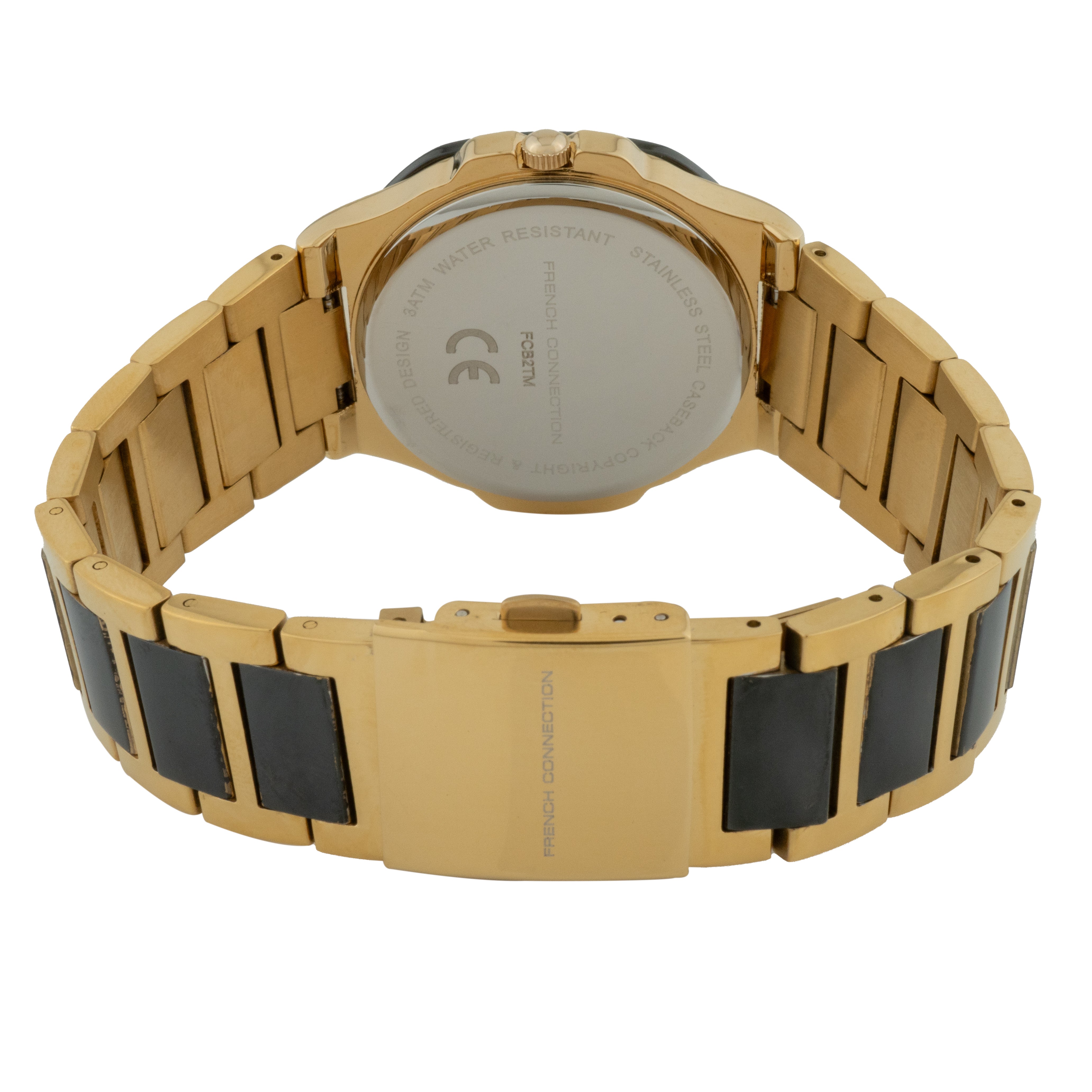 French Connection Analogue Black Dial Men's Watch - FCB2TM