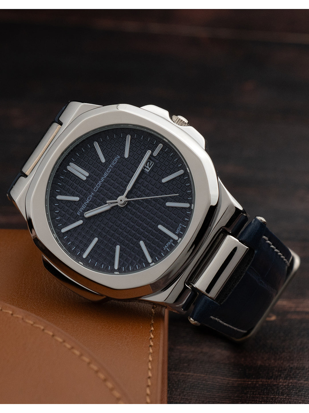 French Connection Analogue Navy Dial Men's Watch -FCB2UL