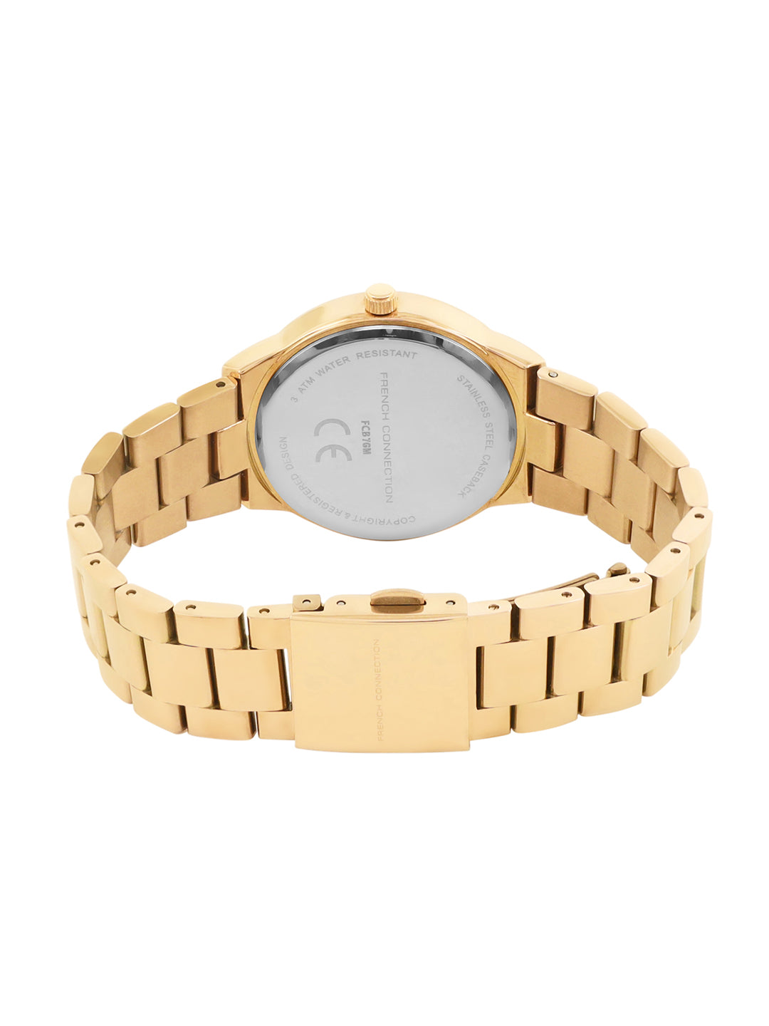 French Connection Green Dial Analog Watch for Women's - FCB7GM