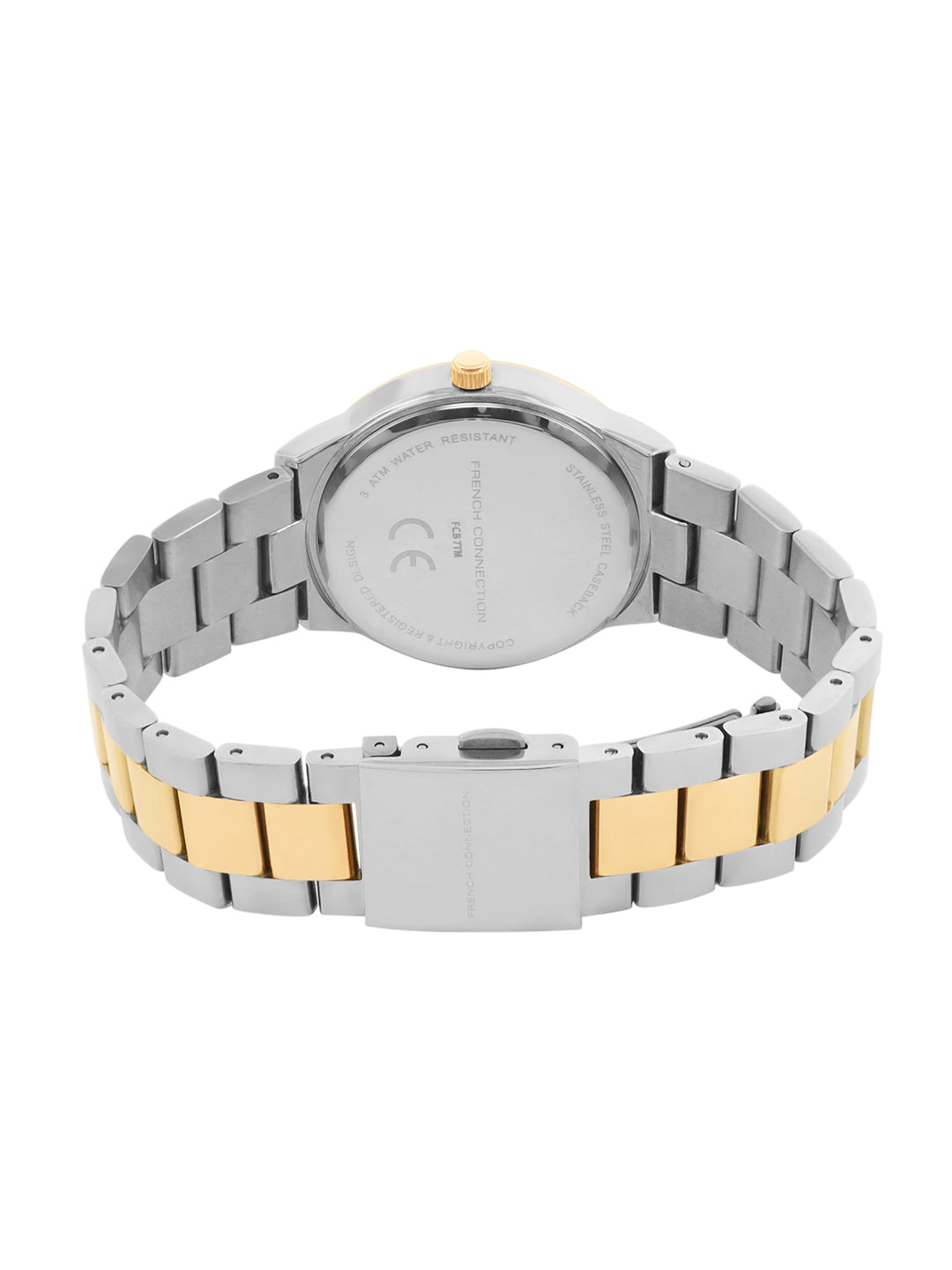 French Connection Silver Dial Analog Watch for Women's - FCB7TM