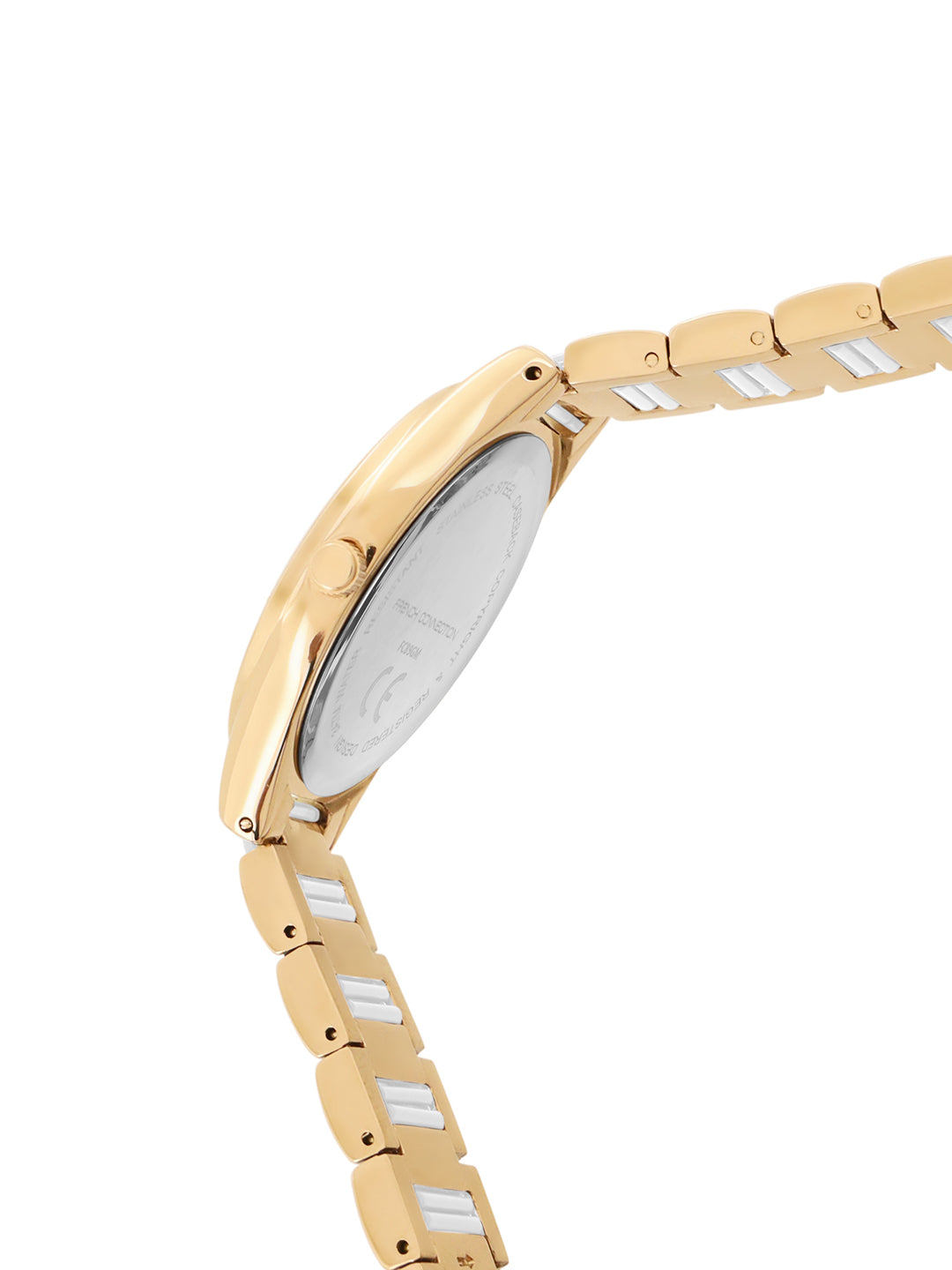 French Connection Silver Dial Analog Watch for Women's - FCB9GM