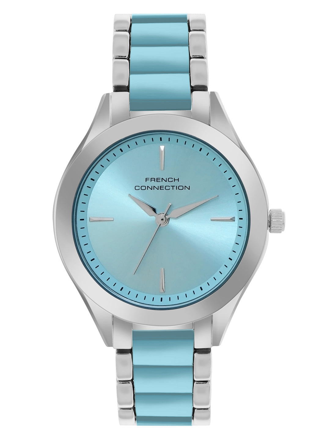 French Connection Blue Dial Analog Watch for Women's - FCB9USM