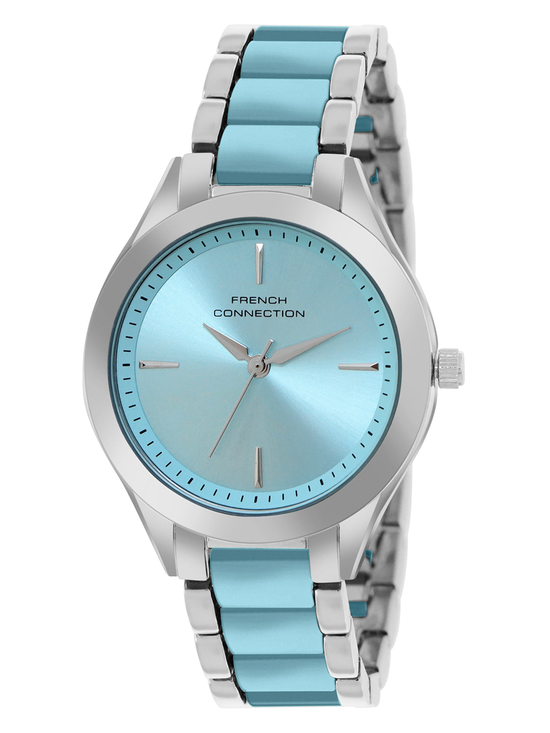 French Connection Blue Dial Analog Watch for Women's - FCB9USM