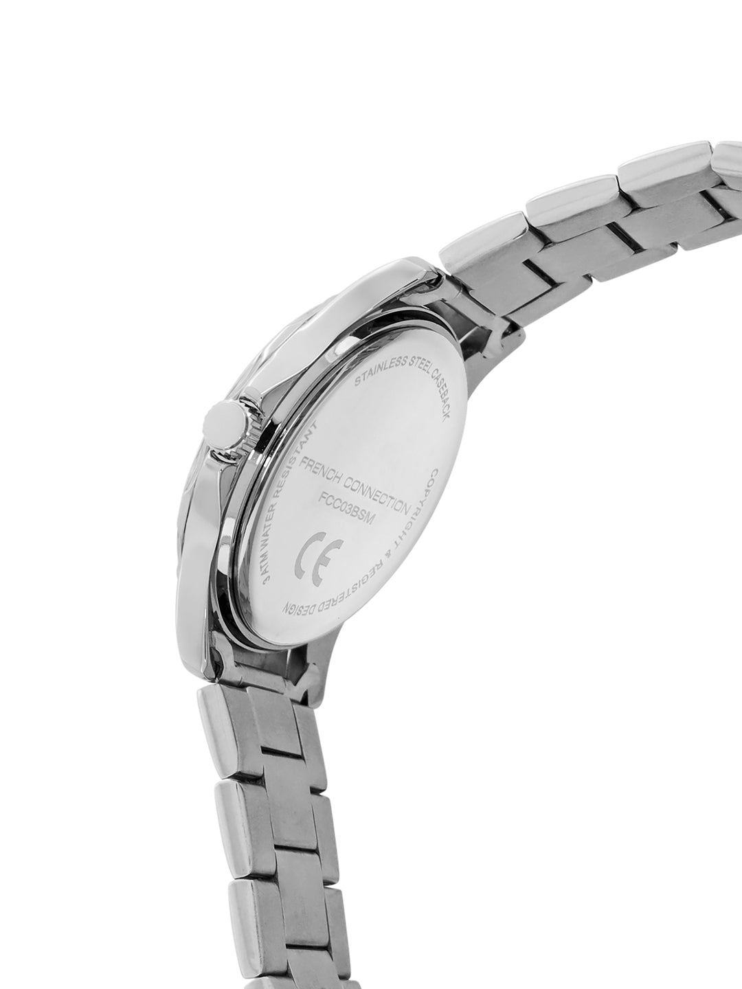 French Connection Black Dial Analog Watch for Men's - FCC03BSM