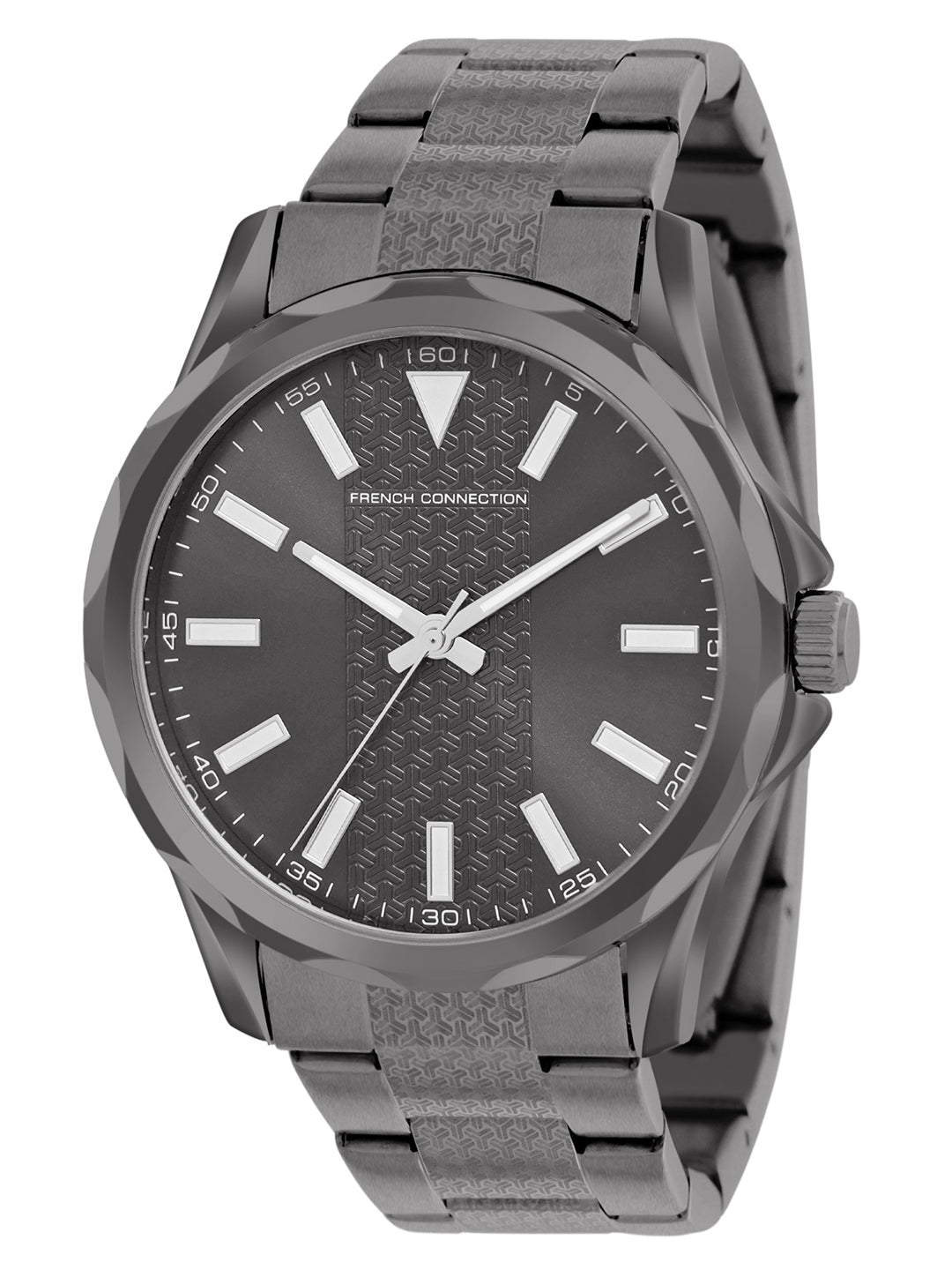 French Connection Grey Dial Analog Watch for Men's - FCC03GNM