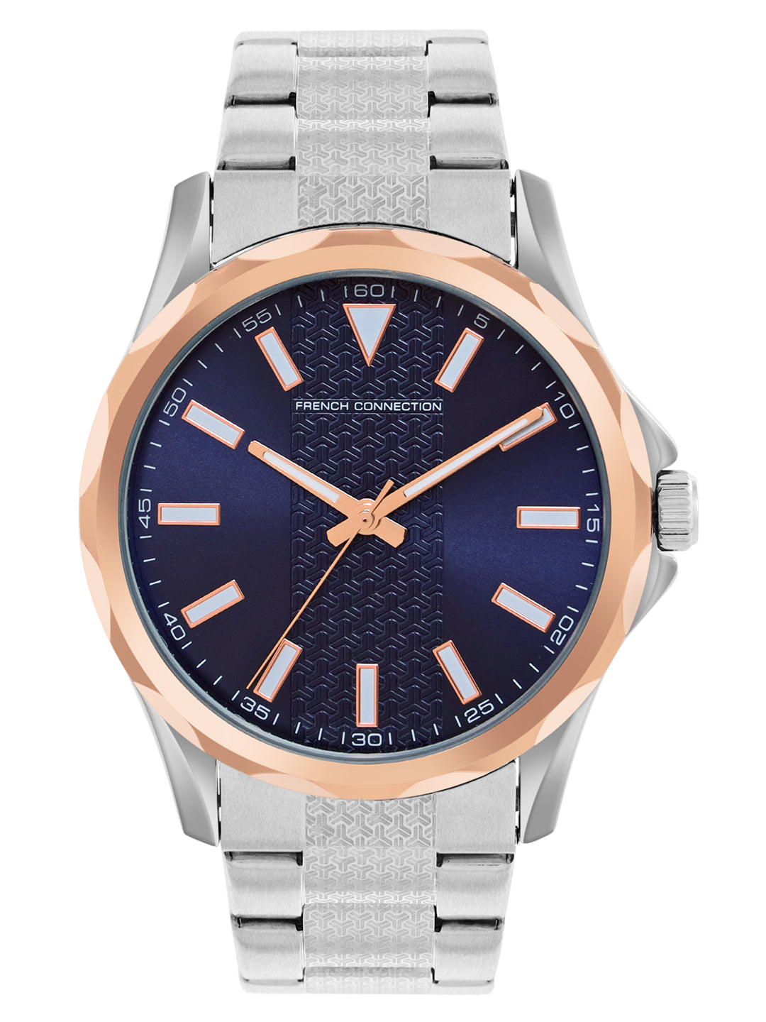 French Connection Blue Dial Analog Watch for Men's - FCC03USM