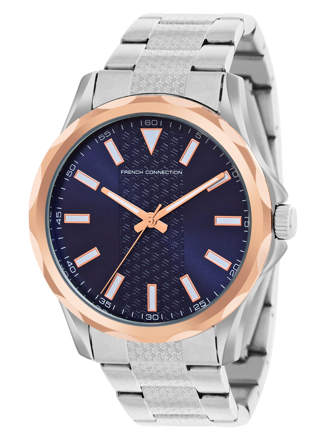 French Connection Blue Dial Analog Watch for Men's - FCC03USM