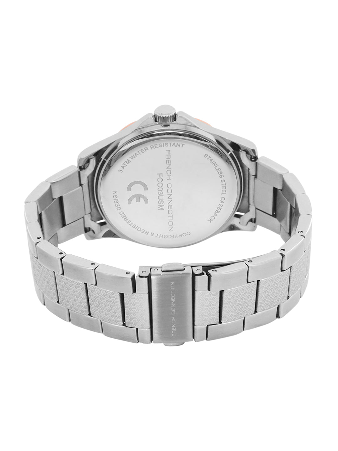 French Connection Blue Dial Analog Watch for Men's - FCC03USM