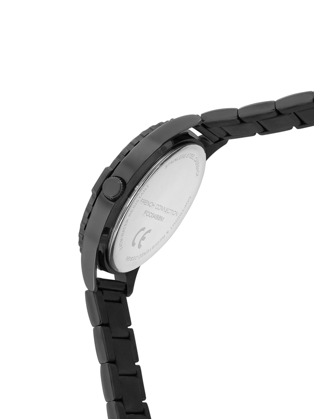 French Connection Grey Dial Multifunction Watch for Men's - FCC04BBM