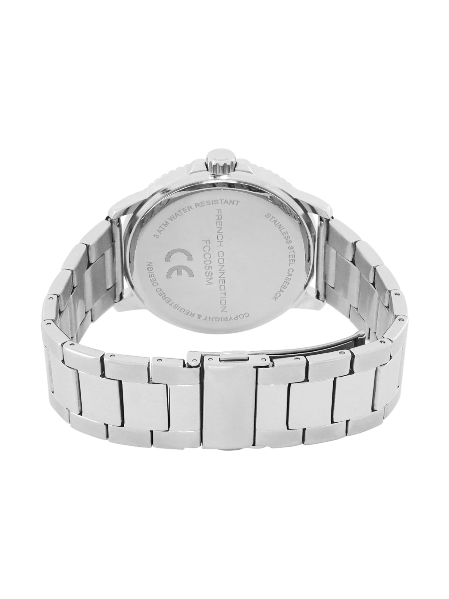 French Connection Orange Dial Analog Watch for Men's - FCC05SM