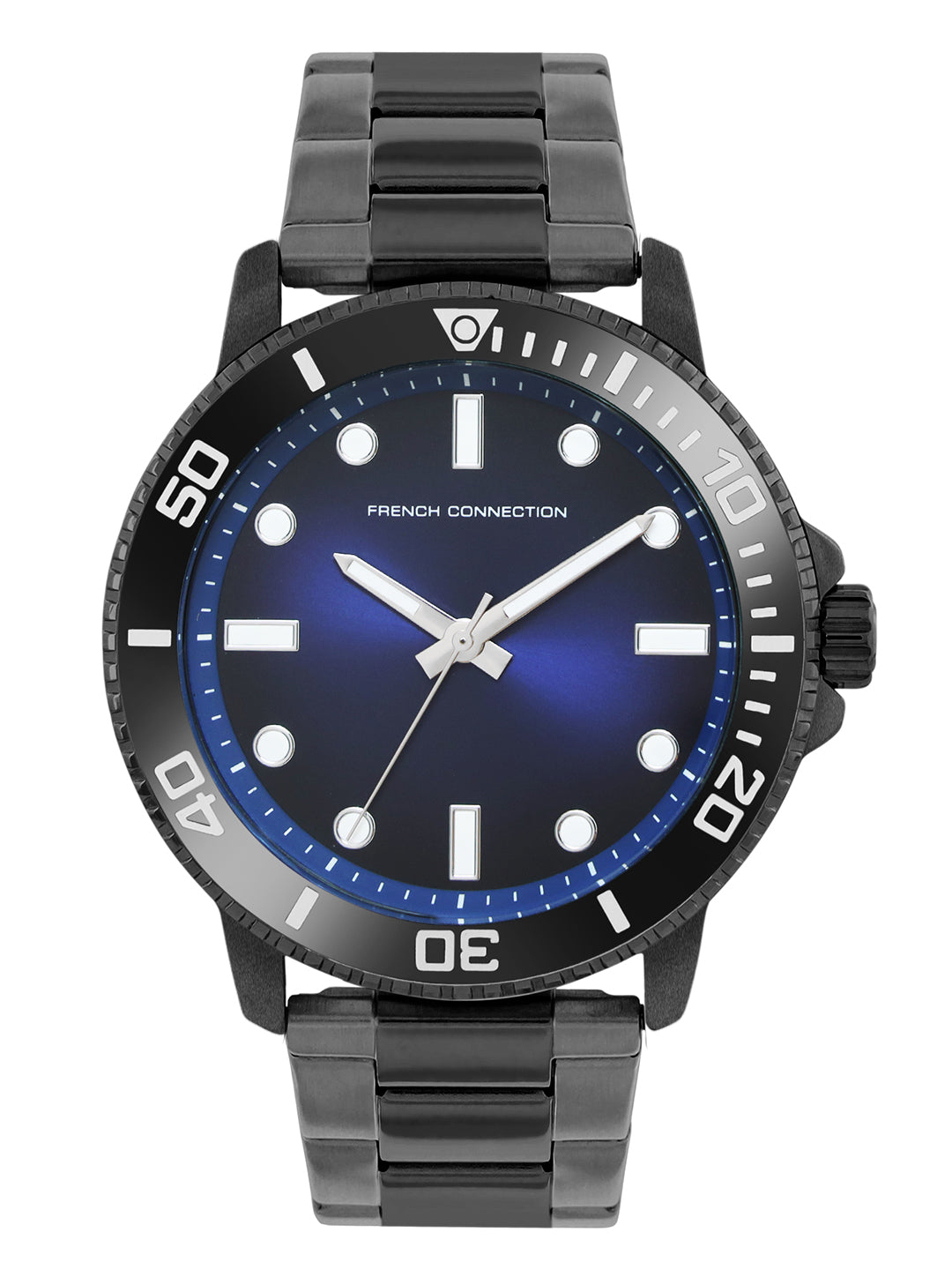 French Connection Blue Dial Analog Watch for Men's - FCC05UBM
