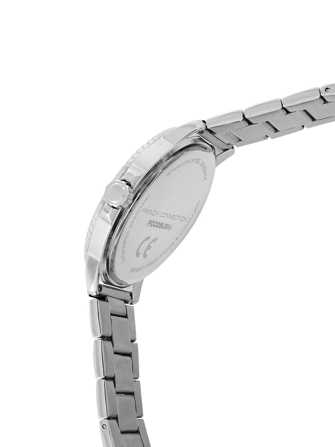 French Connection Light Blue Dial Analog Watch for Men's - FCC05USM