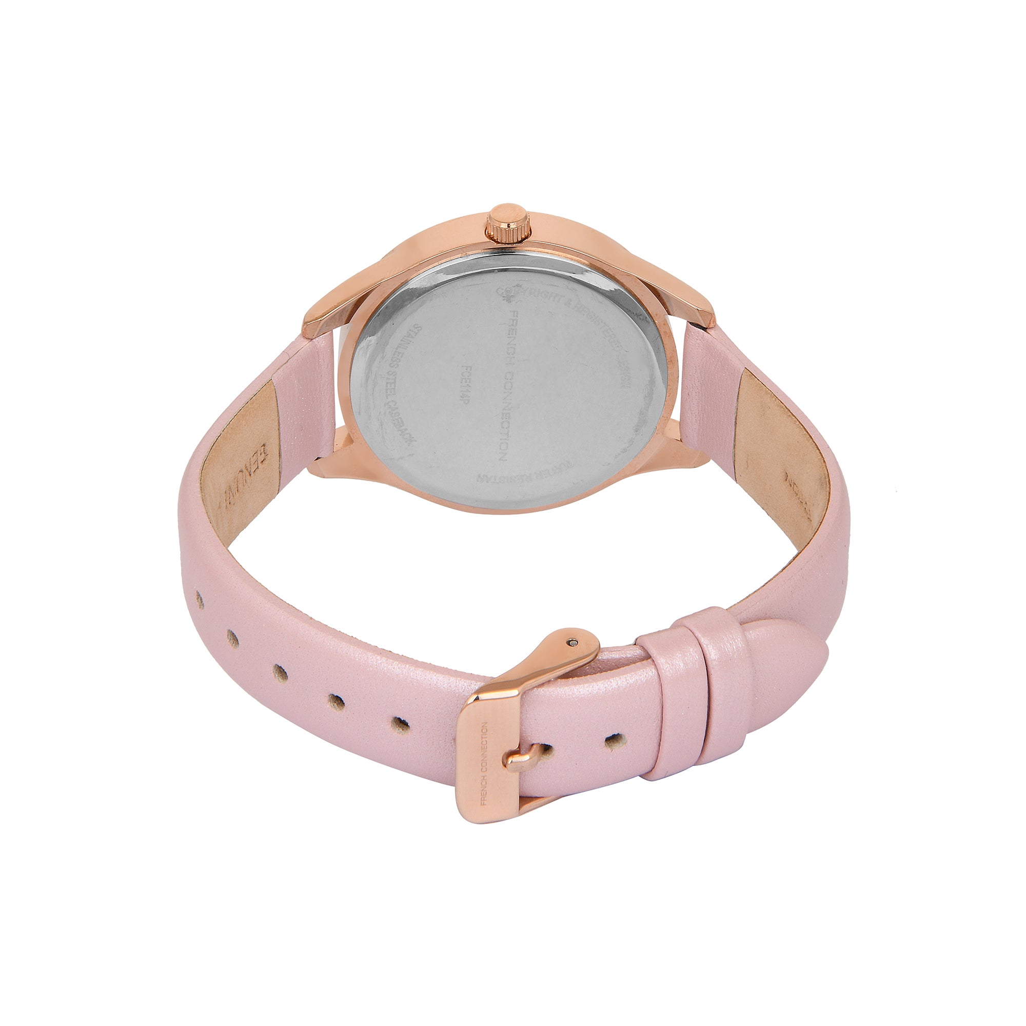 French Connection Spring-Summer 2021 Analog Silver Dial Women's Watch-FCE114P