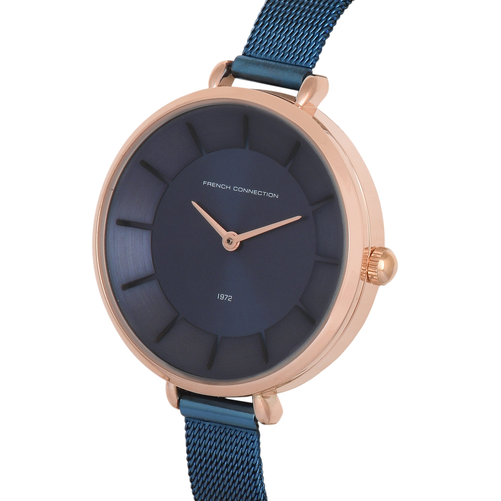 French Connection Spring-Summer 2021 Analog Blue Dial Women's Watch-FCE115UBM