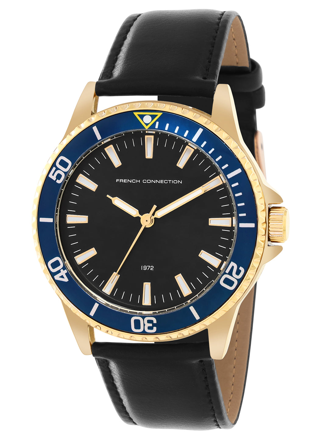 French Connection Black Dial Analog Watch For Mens - FCE23BL-G