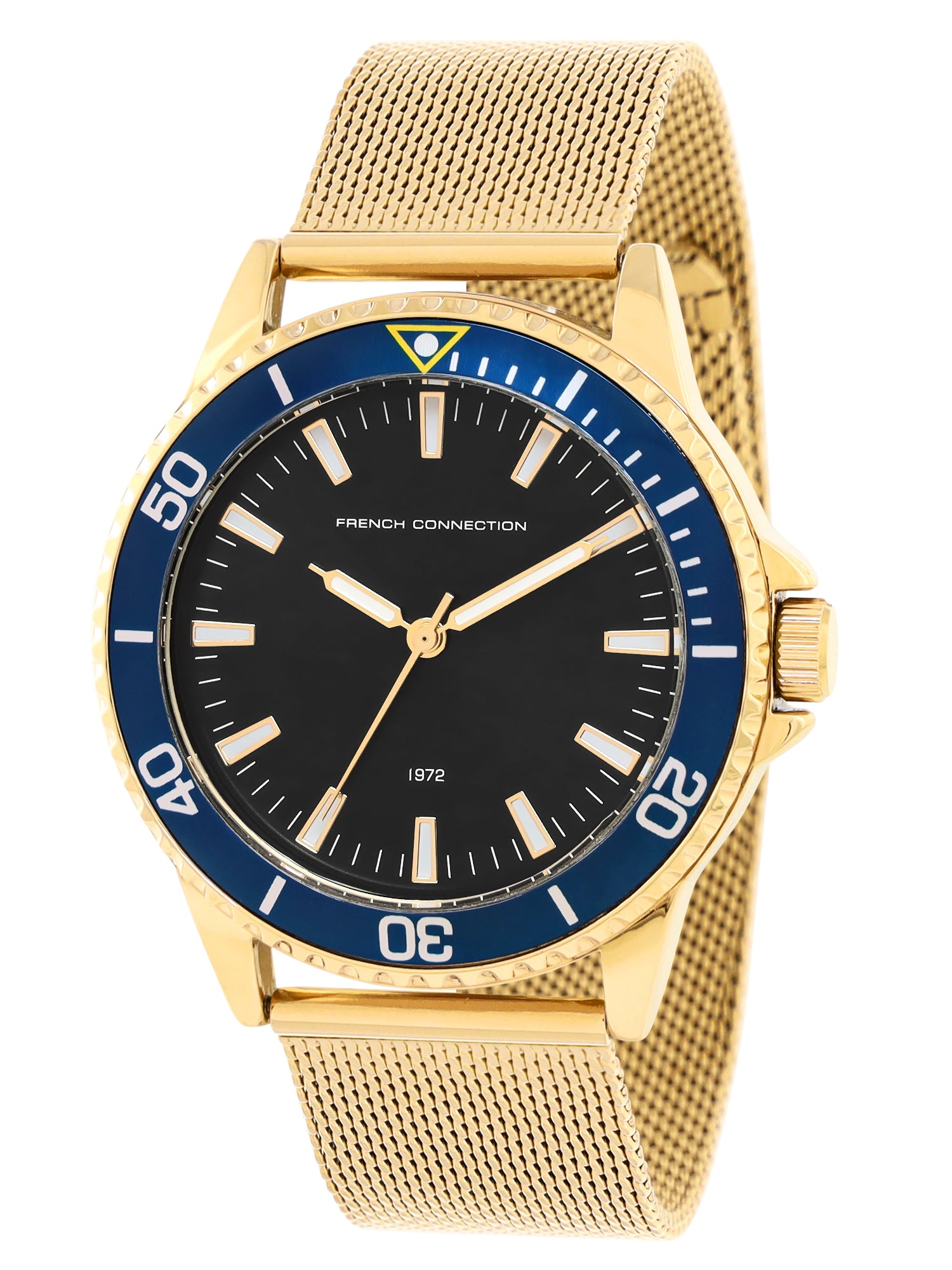 French Connection Black Dial Analog Watch For Mens - FCE23GM