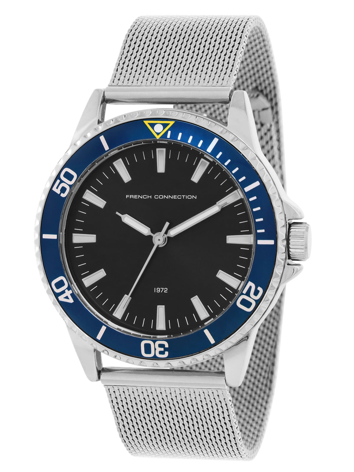 French Connection Black Dial Analog Watch For Mens - FCE23SM