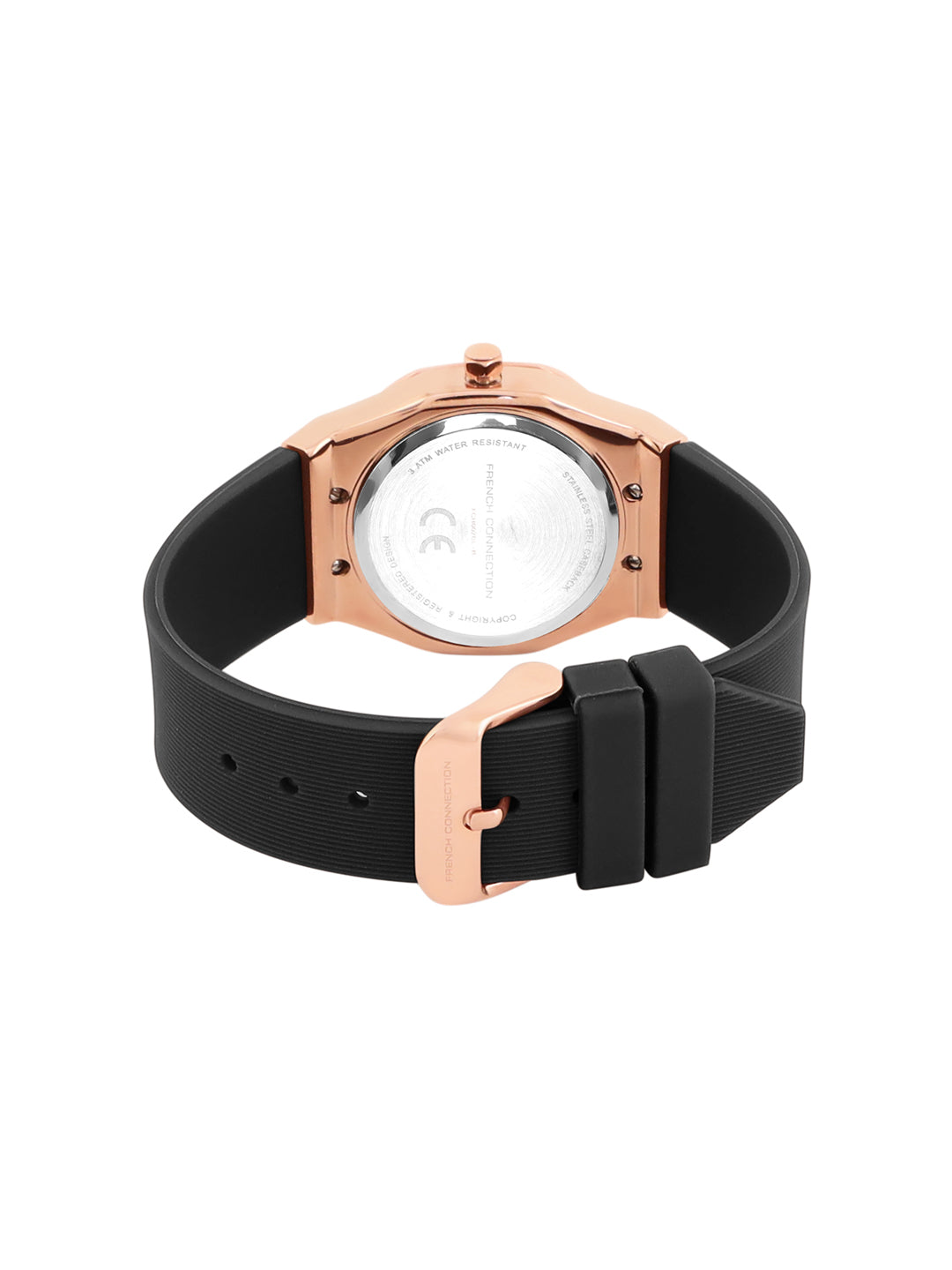 French Connection White Dial Analog Watch for Women's - FCH002BL-R