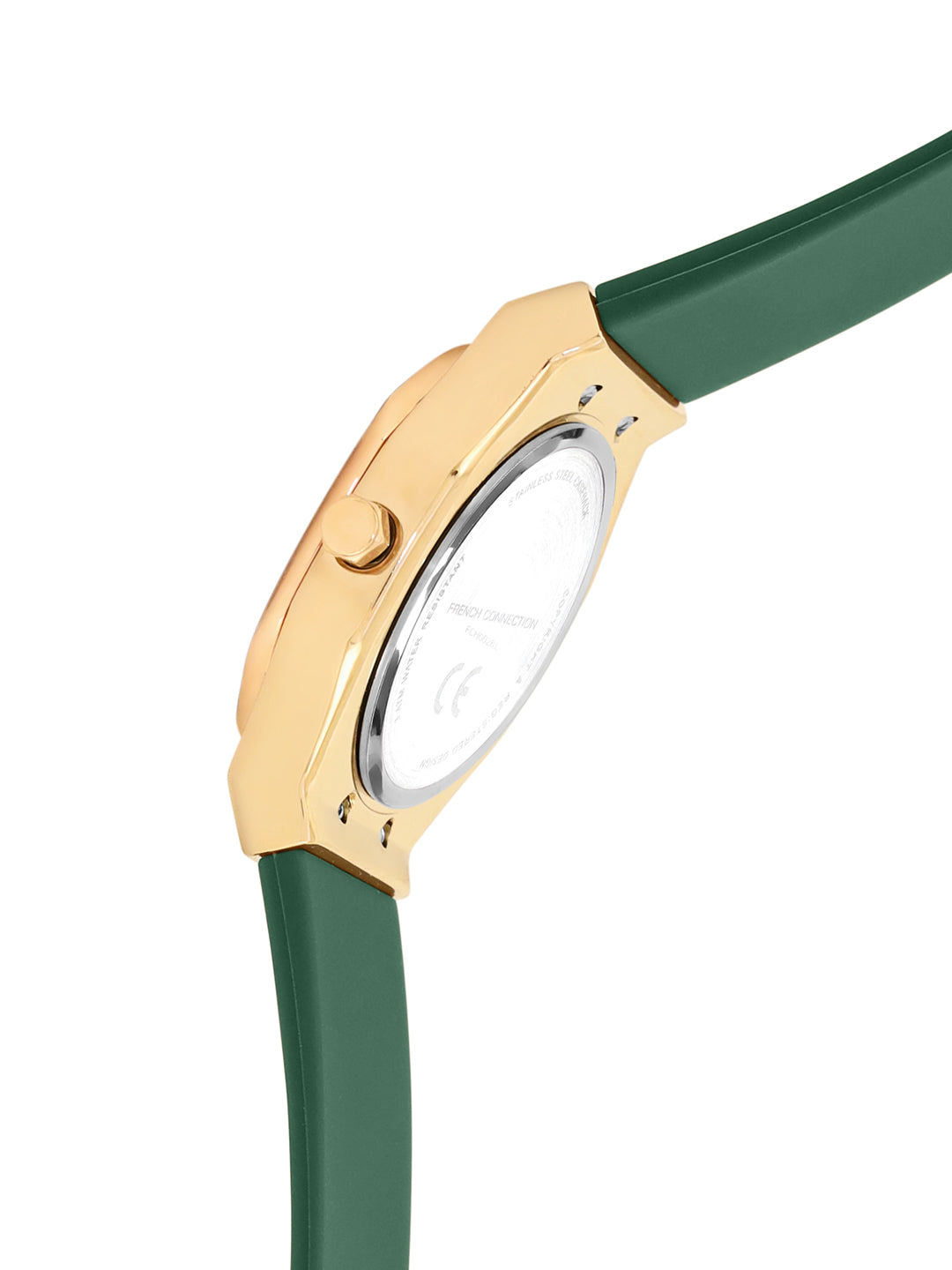 French Connection White Dial Analog Watch for Women's - FCH002NL