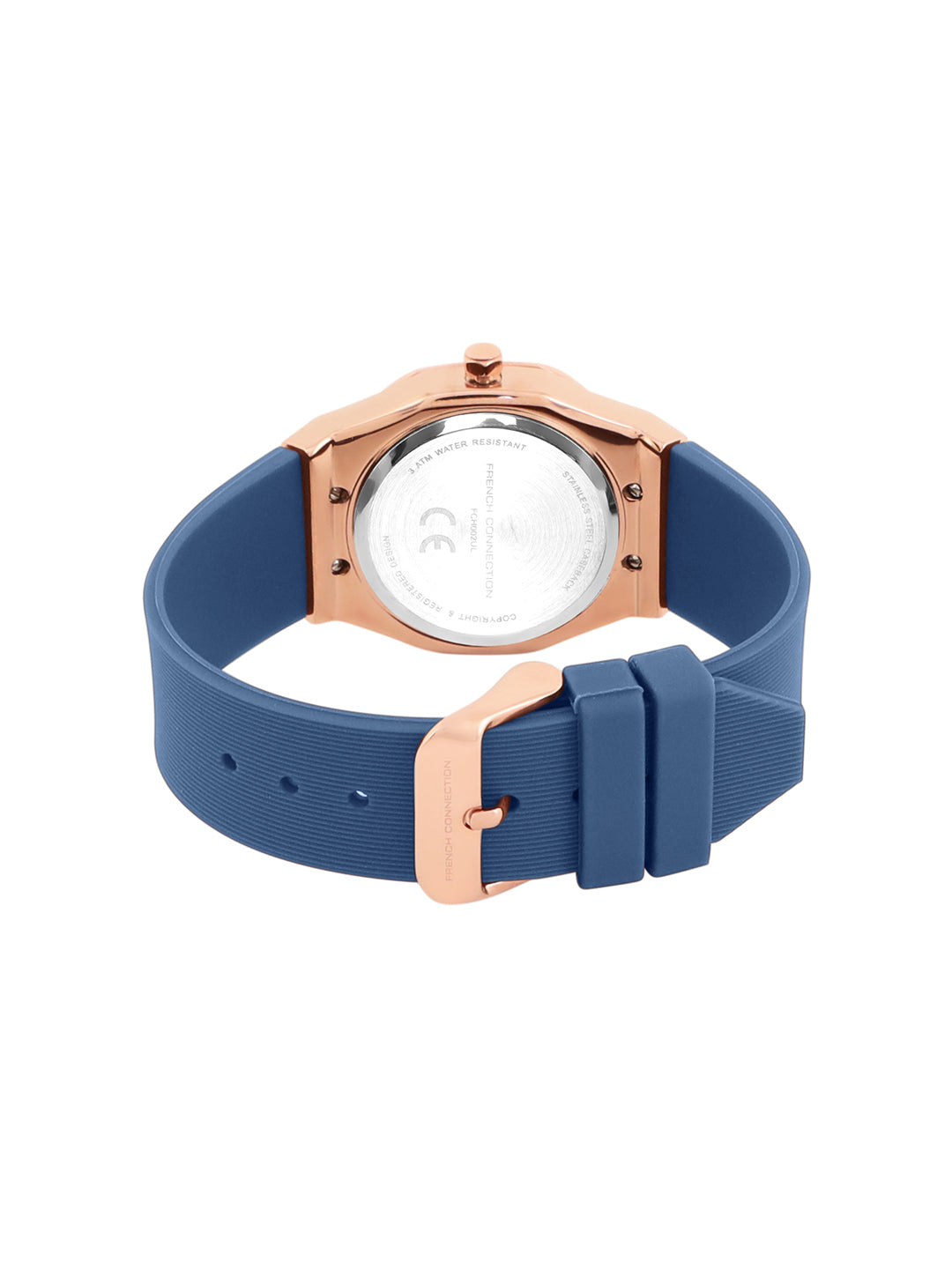 French Connection White Dial Analog Watch for Women's - FCH002UL