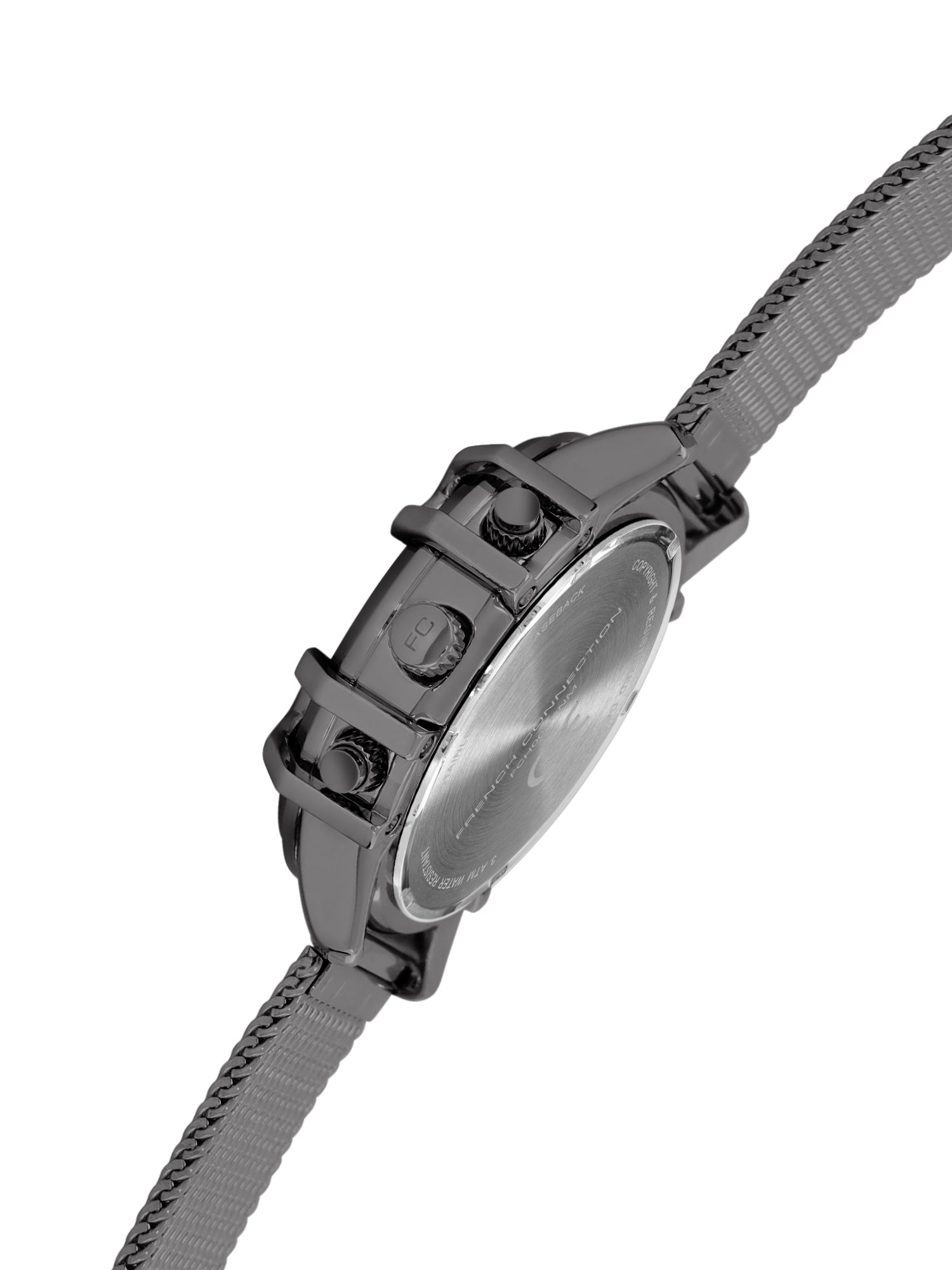 French Connection Grey Dial Chronograph Watch for Men's - FCH003GNM