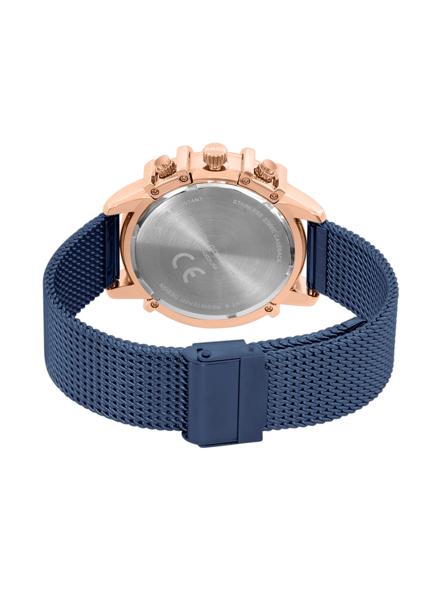 French Connection Blue Dial Chronograph Watch for Men's - FCH003UM