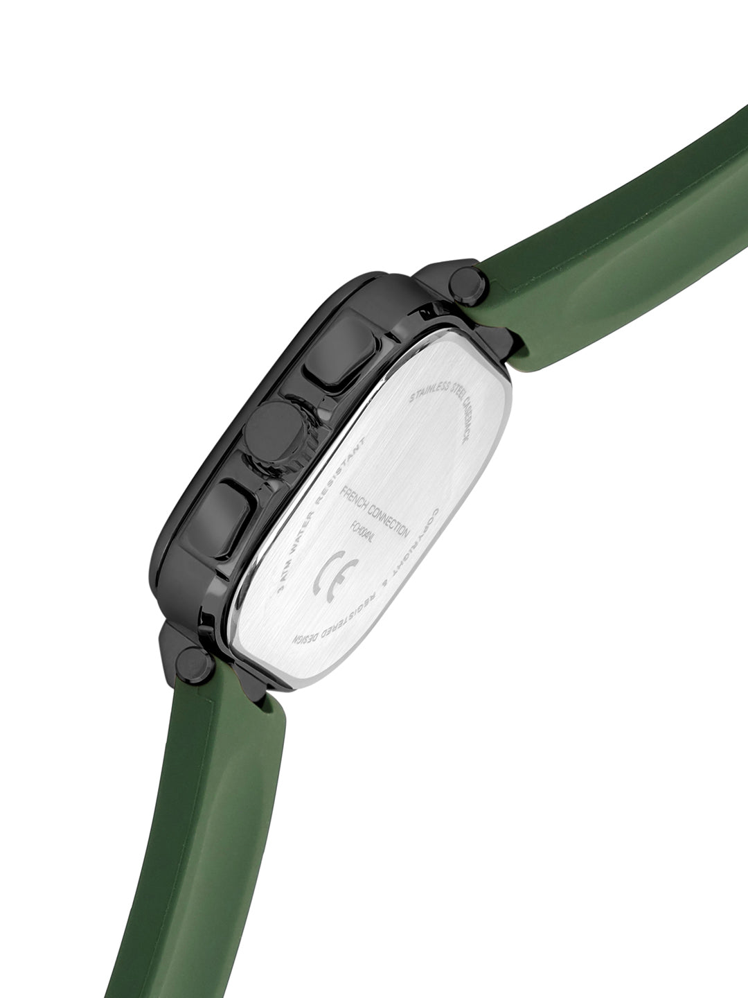 French Connection Green Dial Chronograph Watch for Men's - FCH004NL