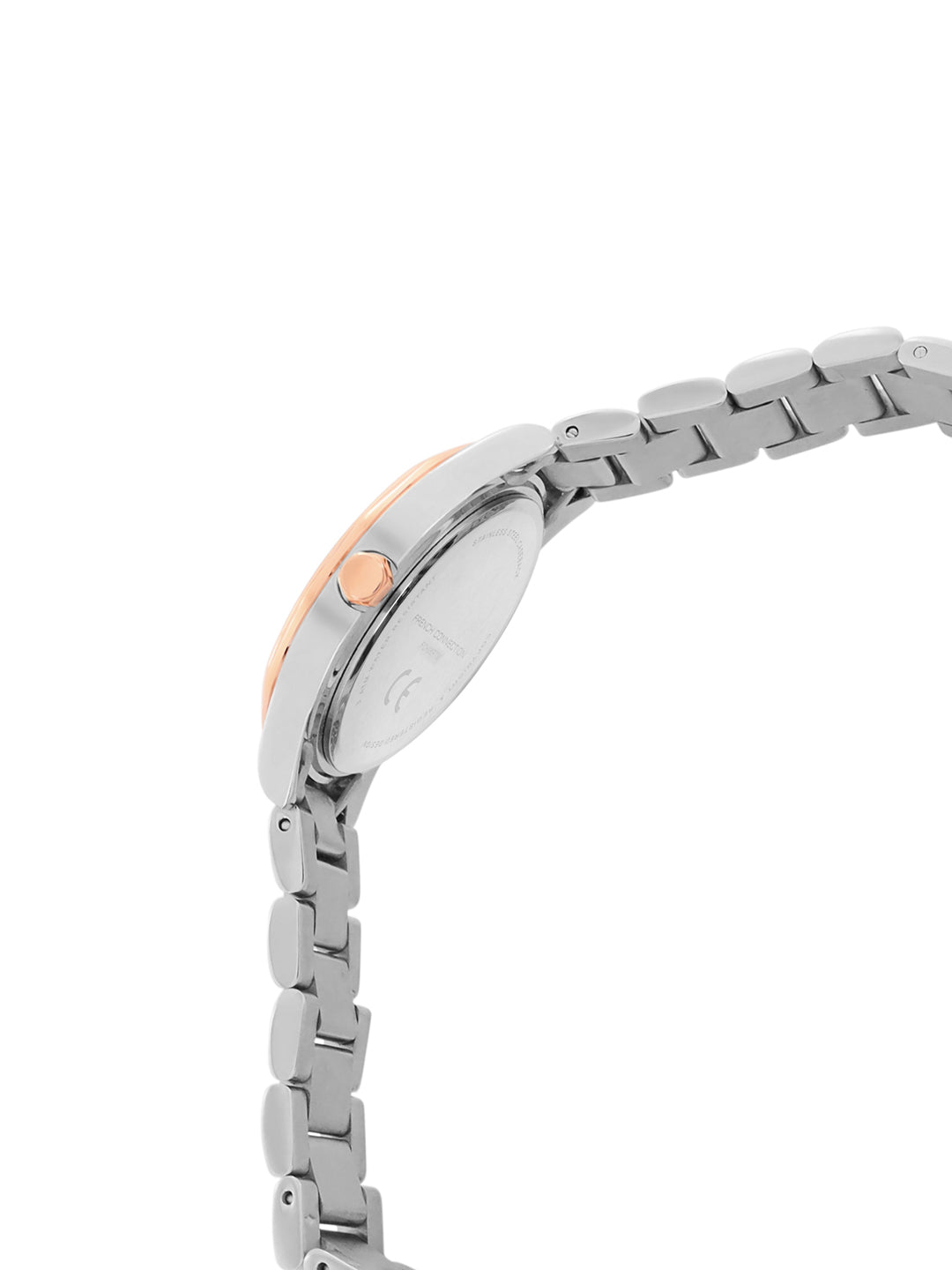 French Connection Multi - Function White Mop Dial Women's Watch -FCH06RTM