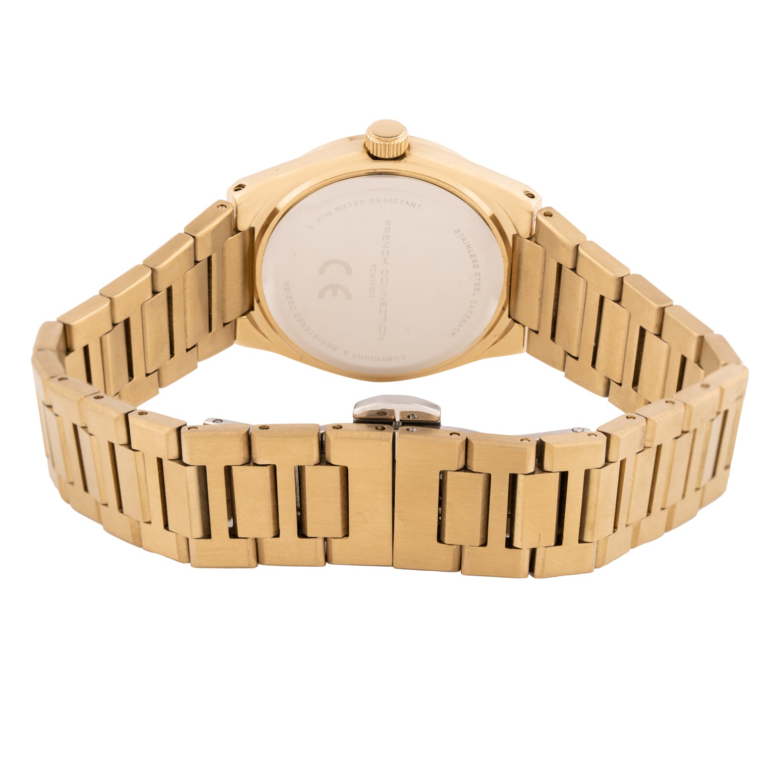 French Connection Analogue White Mop Dial Women's Watch -FCH10GM