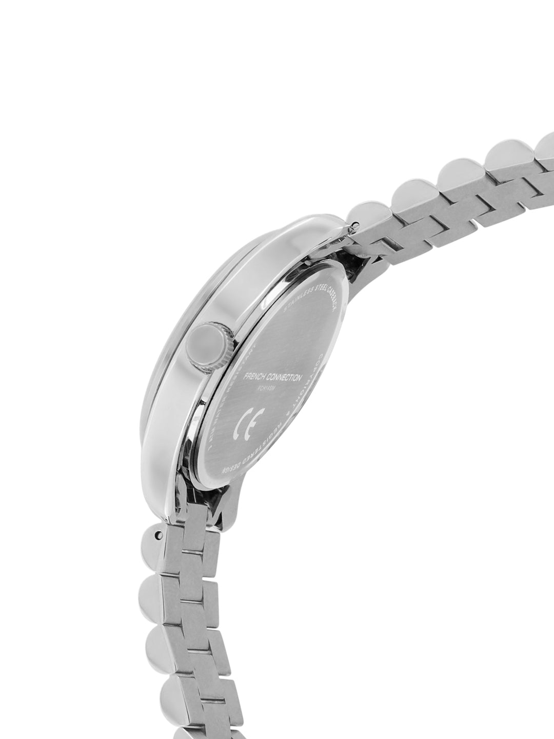 French Connection Grey Dial Dated Watch for Men's - FCH14SM