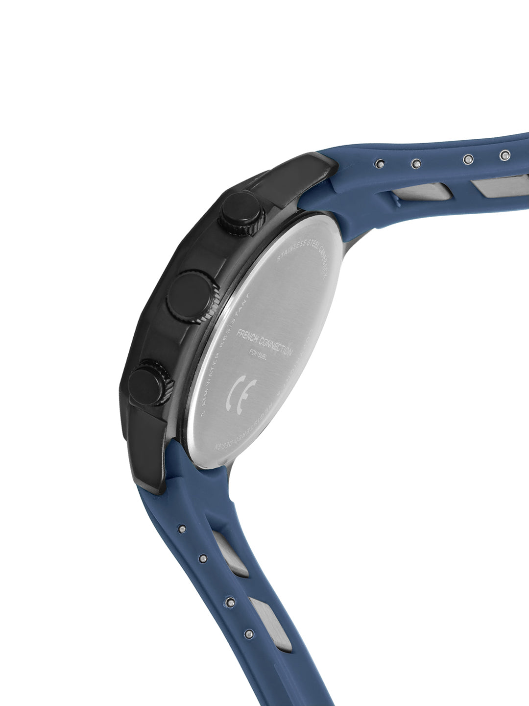 French Connection Blue Dial Multifunction Watch for Men's - FCH15UBL