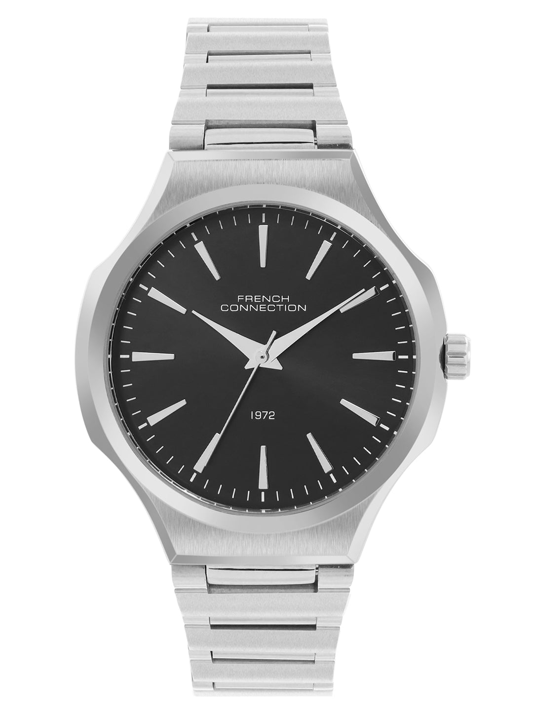French Connection Black Dial Analog Watch for Men's - FCH16BSM