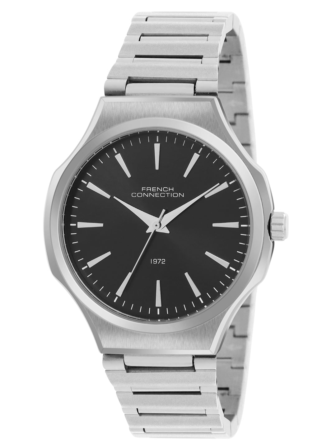 French Connection Black Dial Analog Watch for Men's - FCH16BSM