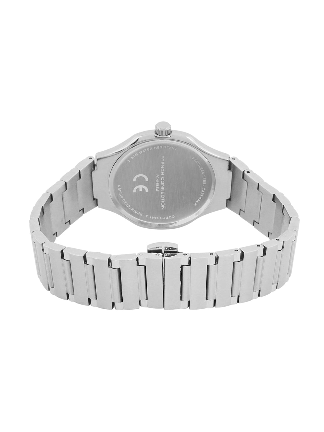 French Connection Black Dial Analog Watch for Men's - FCH16BSM