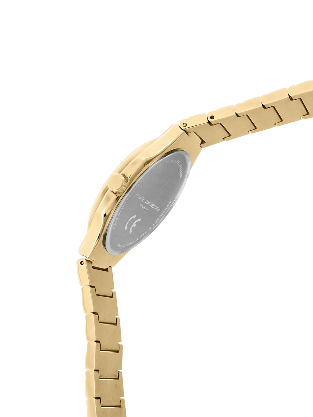 French Connection Silver Dial Analog Watch for Men's - FCH16GM