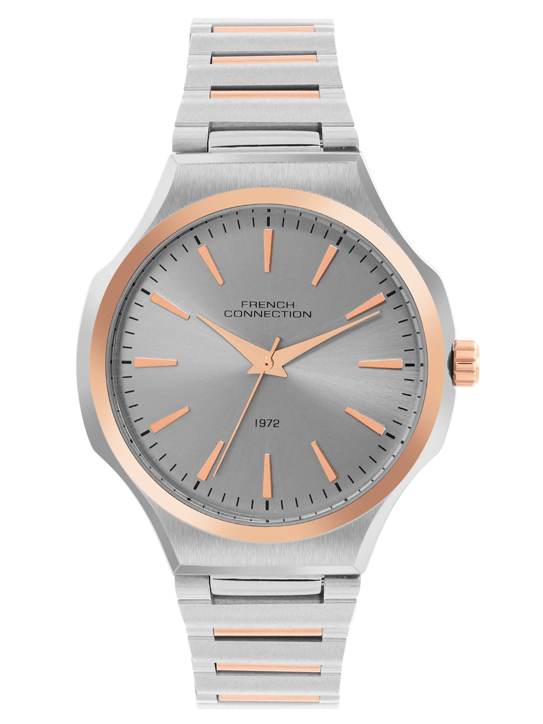 French Connection Grey Dial Analog Watch for Men's - FCH16RTM