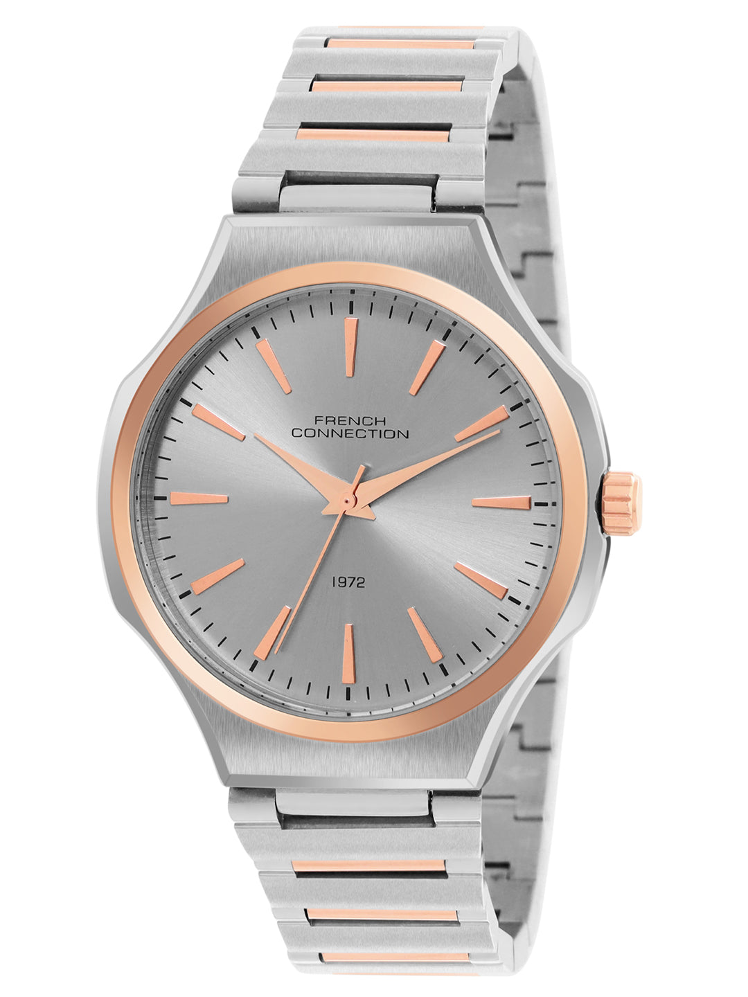 French Connection Grey Dial Analog Watch for Men's - FCH16RTM