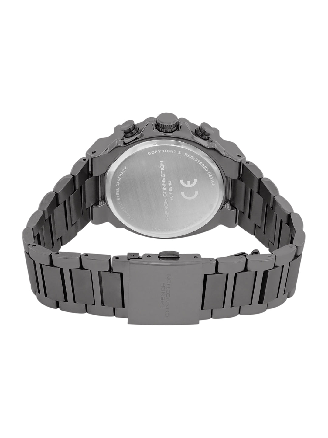 French Connection Blue Dial Multifunction Watch for Men's - FCH18GNM