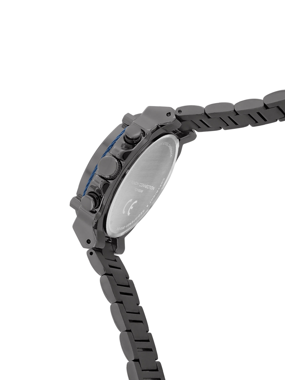 French Connection Blue Dial Multifunction Watch for Men's - FCH18GNM