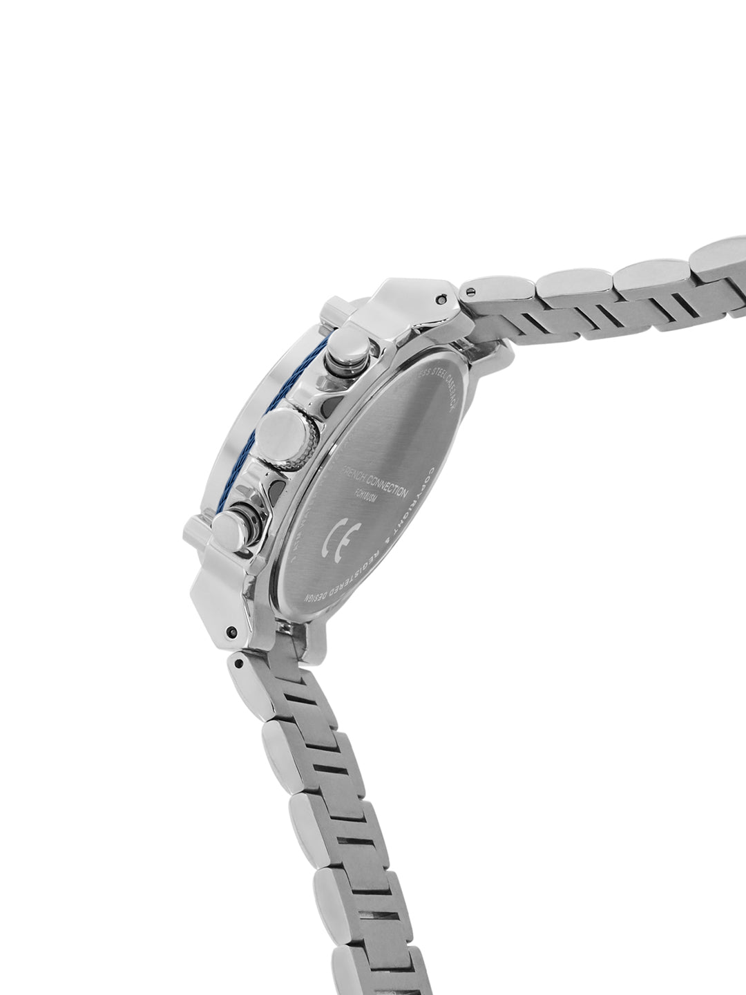French Connection Blue Dial Multifunction Watch for Men's - FCH18USM